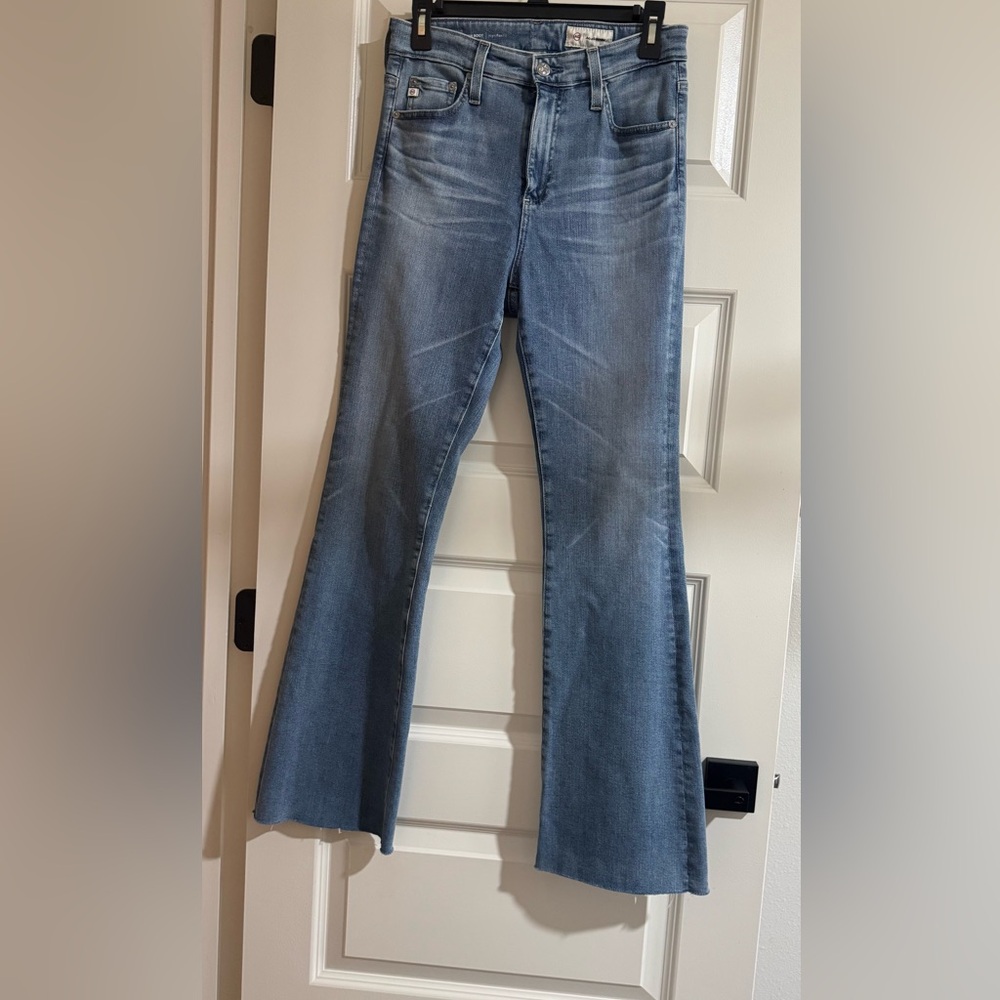 AG-ED Farrah high rise Stylish Denim Flare Jeans